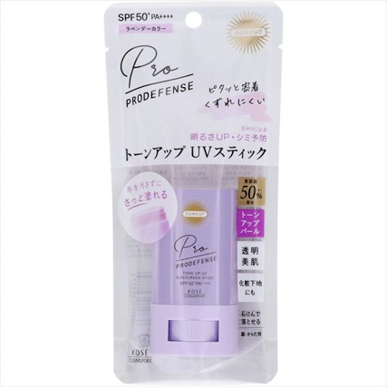サンカットR プロディフェンス トーンアップUV スティック【コーセーコスメポート】 【日焼け止め】