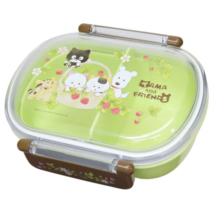 【お弁当箱】タマ＆フレンズ 抗菌食洗機対応 ふわっとフタタイトランチボックス 360ml