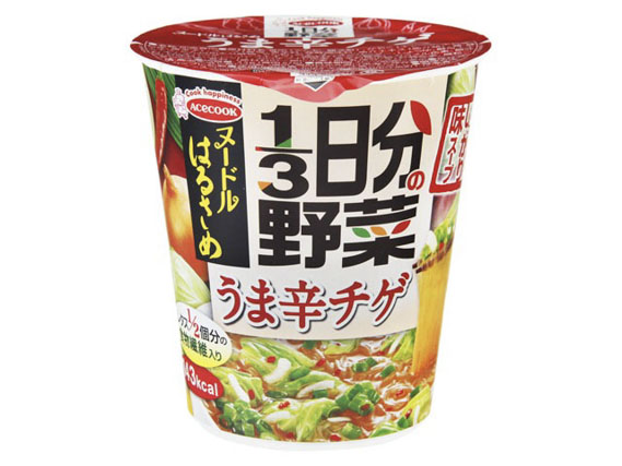 エースコック ヌードルはるさめ野菜うま辛チゲ カップ 44gx6