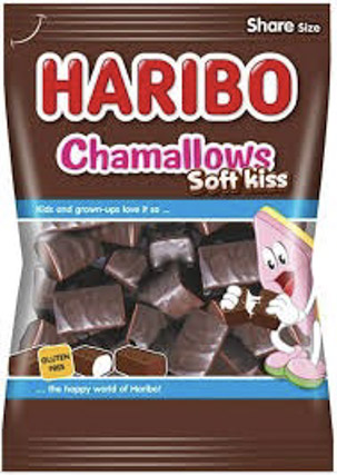 ハリボーチョコマシュマロ　
チョコマシュマロ　ハリボー