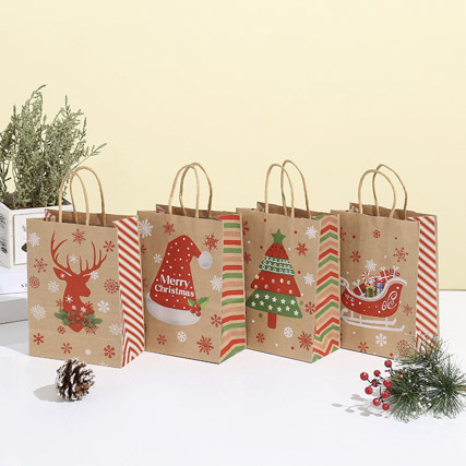 クリスマス専用紙袋 プレゼントギフト袋  