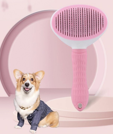 ペットブラシ 犬 猫用 グルーミング コーム 櫛 くし ヘアブラシ 
スリックブラシ マッサージ