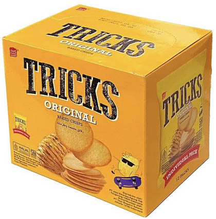 【トリックス】ベイクドチップス　オリジナル　180g（15g×12袋） 