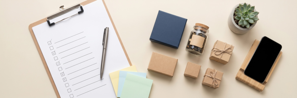 alt="EC GW準備 チェックリスト 発送 仕入れ 顧客対応 ネットショップ"