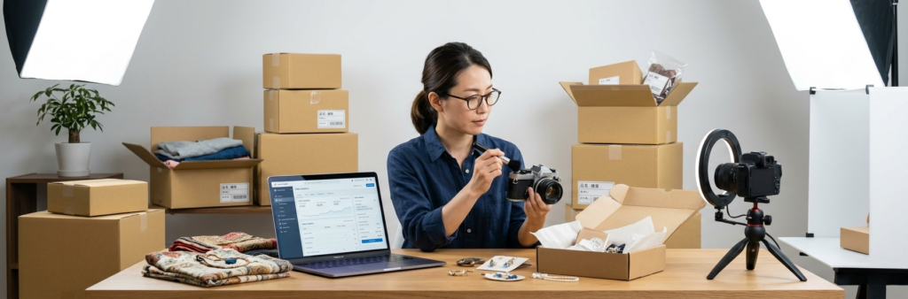 alt="メルカリ規約変更による物販事業者への影響をまとめたバナー画像"